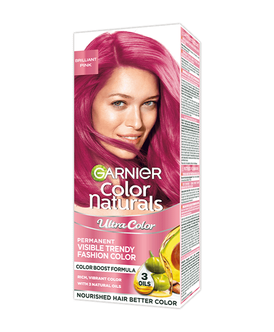 Garnier Color Naturals Ultra Color Brilliant pink angle